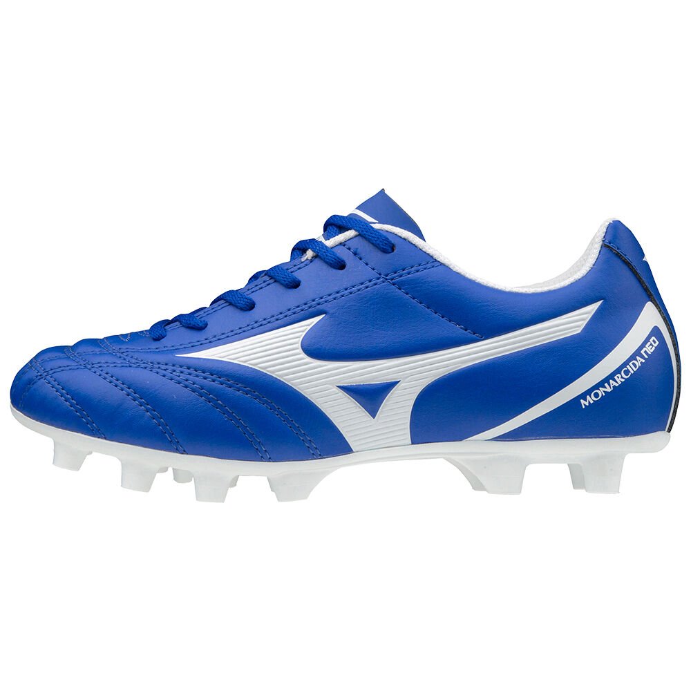 Mizuno Monarcida Neo Select - Bayan Krampon - Mavi/Beyaz Türkiye (NOLZFQ-832)